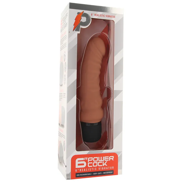 Anal Electric Eel Power Cock 6 Inch Realistic Vibe in Mocha Anal Electric Eel Power Cock 6 Inch Realistic Vibe in Mocha