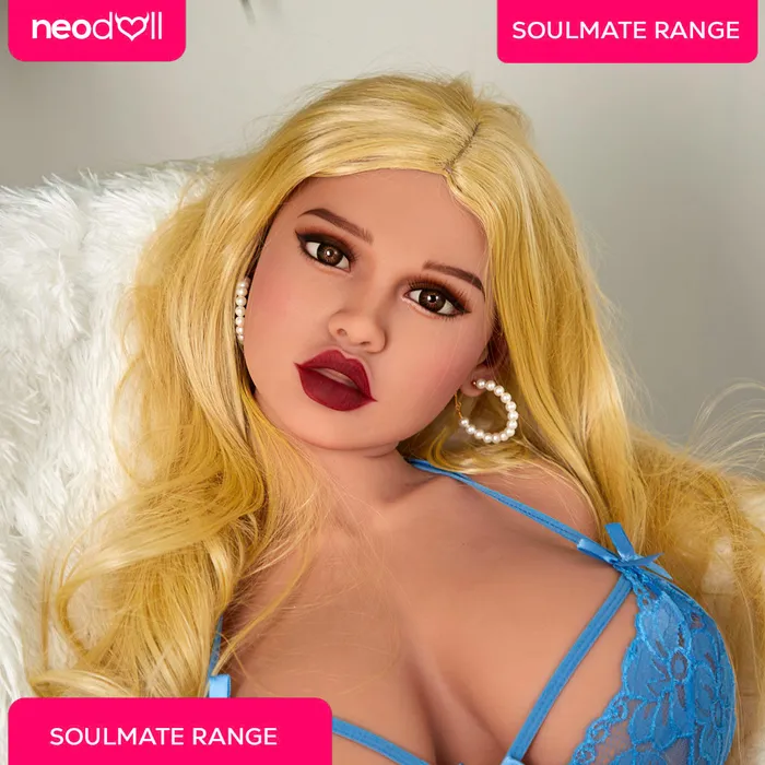 Male Sex Toys Neodoll SoulMate Doll Sienna Head Sex Doll Torso Light Brown