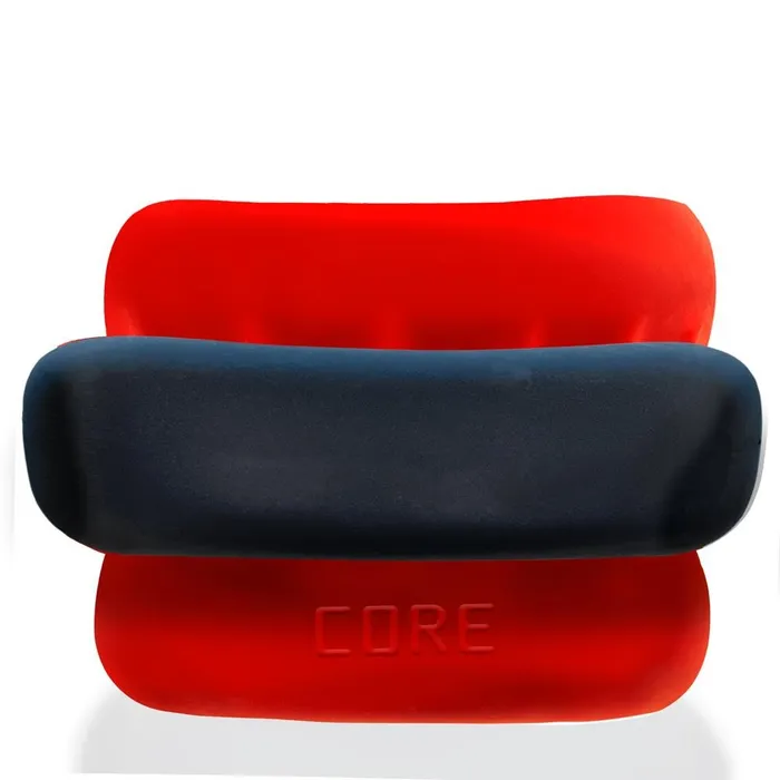 Oxballs OXBALLS Ultracore Core Ballstretcher with Axis Ring Red Ice Male Sex Toys