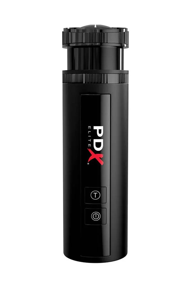 Pipedream Male Sex Toys Pipedream Extreme PDX Elite Moto Bator X Thrusting Male Masturbator Black