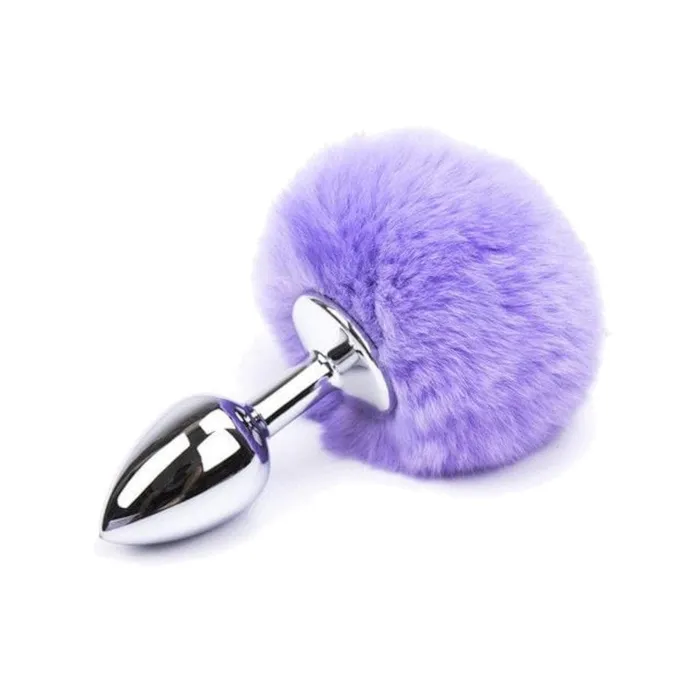 love2gasm Metal Rabbit Tail Dildo Female Sex Toys