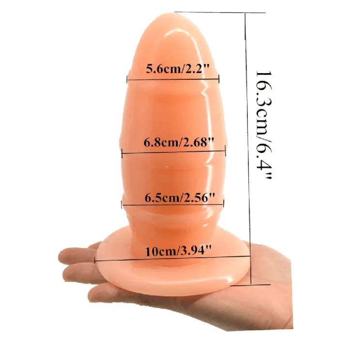 Lovegasm Anal FootballShaped Suction Cup Plug 642 Long
