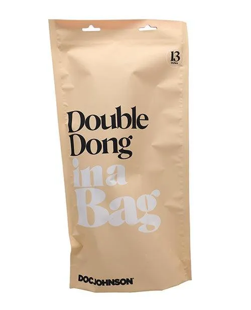 Dildos Doc Johnson In A Bag 13 Double Dong Clear