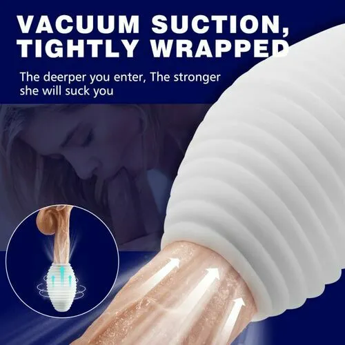 Heating Masturbator Vacuum Suction Spiral Male Stroker propinkup Male Sex Toys