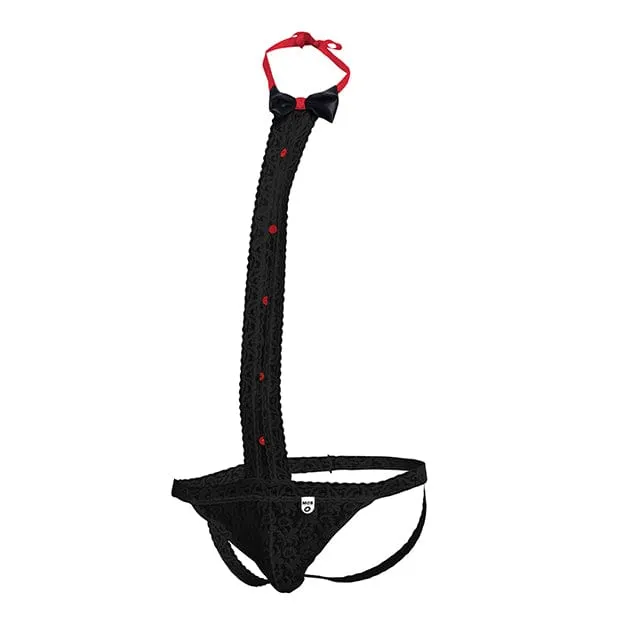 Male Basics Male Sex Toys Male Basics Tuxedo Lace Jockstrap Underwear
