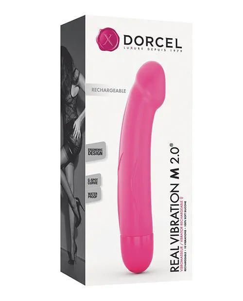 Vibrators Lovely Planet Dorcel Real Vibration M 86 Rechargeable Pink