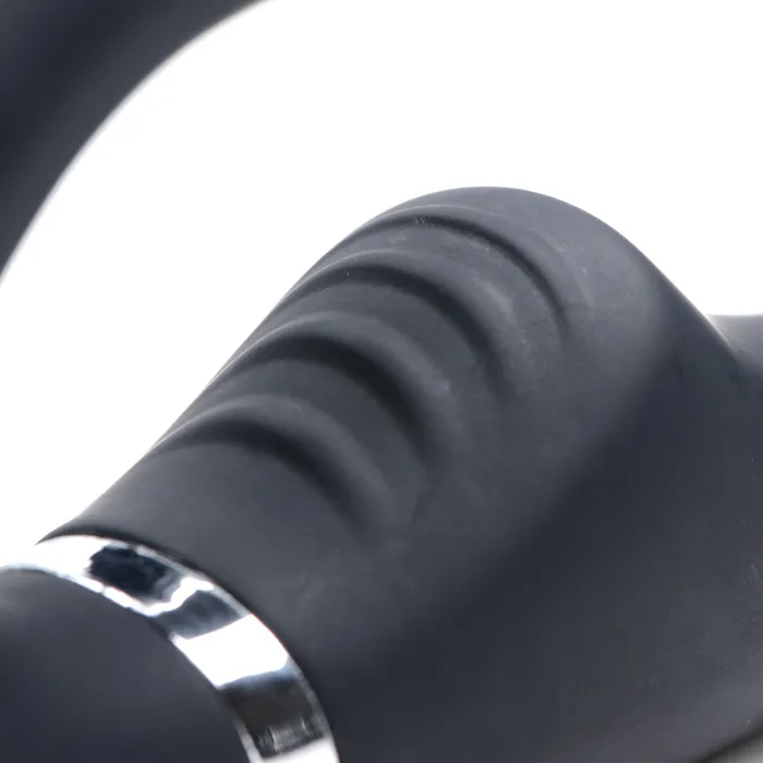 10X Mighty Rider Vibrating Strapless Strapon Black Strap U Female Sex Toys