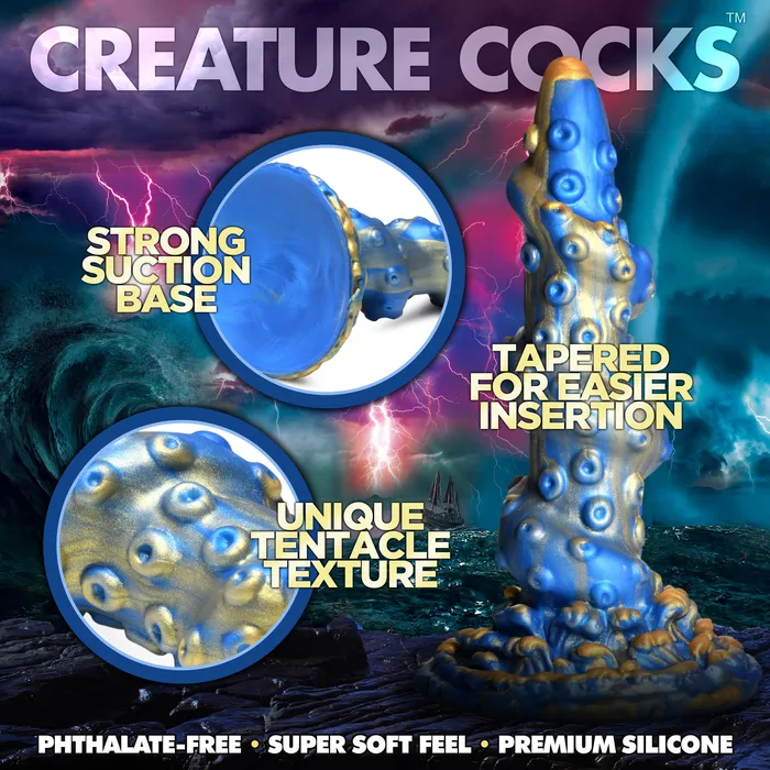 Lord Kraken Tentacled Silicone Dildo Creature Cocks Dildos