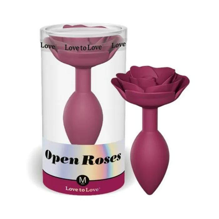 Love To Love Open Roses Anal Plug Medium Plum Star Lovely Planet USA Male Sex Toys Love To Love Open Roses Anal Plug Medium Plum Star Lovely Planet USA Male Sex Toys