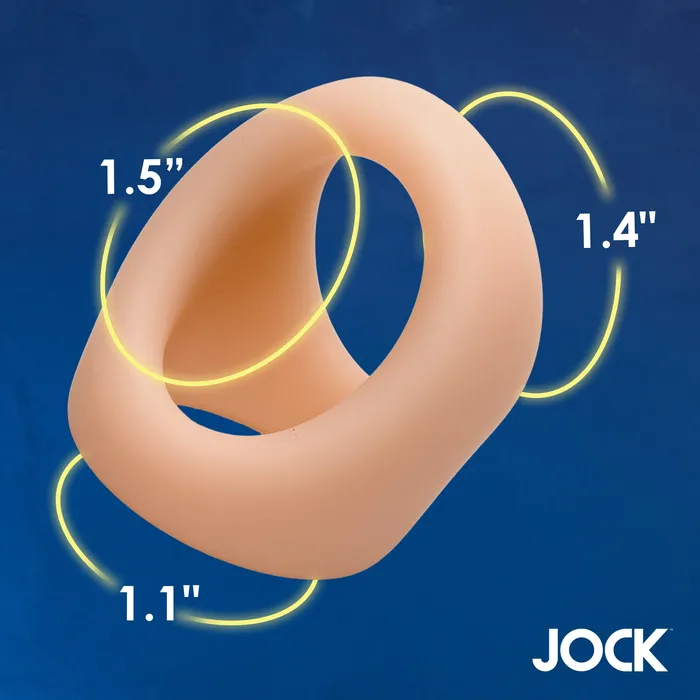 Male Sex Toys Jock JOCK Silicone Cock Ball Ring Light