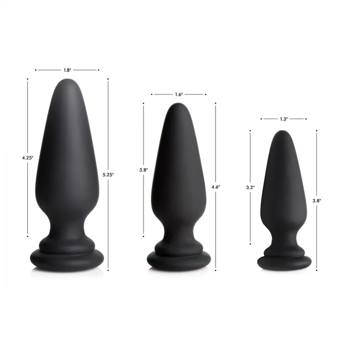 SnapOn Interchangeable Small Silicone Anal Plug Tailz Male Sex Toys
