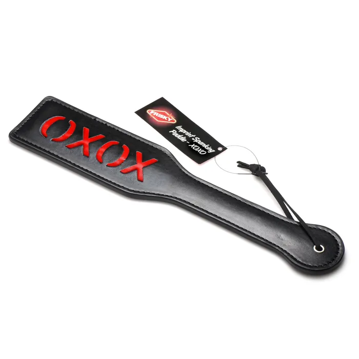 Vibrators Frisky Imprint Spanking Paddle XOXO
