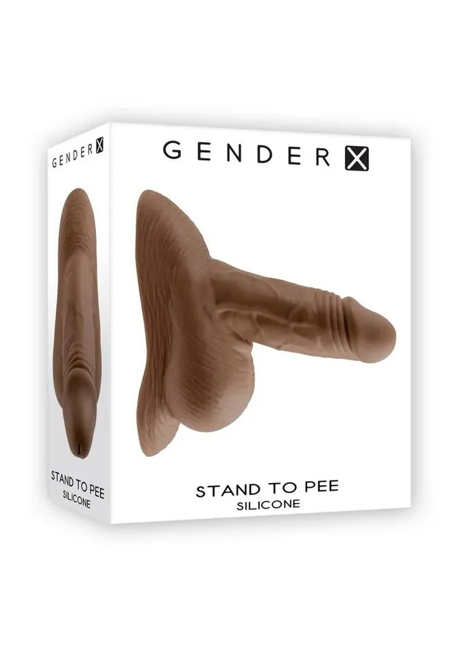 Anal Gender X Gender X Silicone Realistic Stand to Pee Funnel