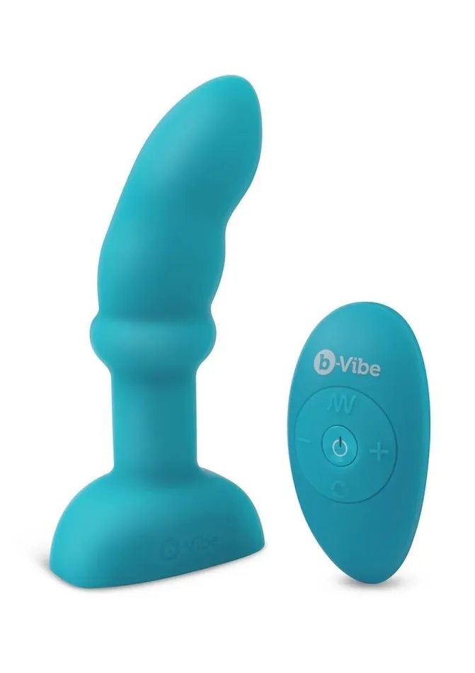 BVibe Remote Control Rimming PSpot Rechargeable Silicone Plug bVibe Female Sex Toys