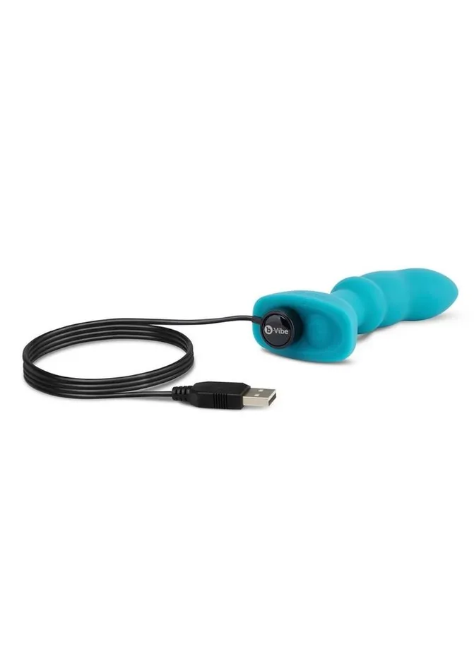 BVibe Remote Control Rimming PSpot Rechargeable Silicone Plug bVibe Female Sex Toys