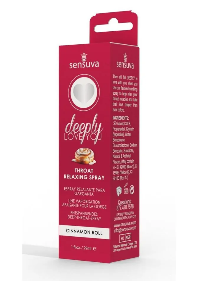 Deeply Love You Vibrators Deeply Love You Throat Relaxing Spray Cinnamon Roll Deeply Love You Vibrators Deeply Love You Throat Relaxing Spray Cinnamon Roll