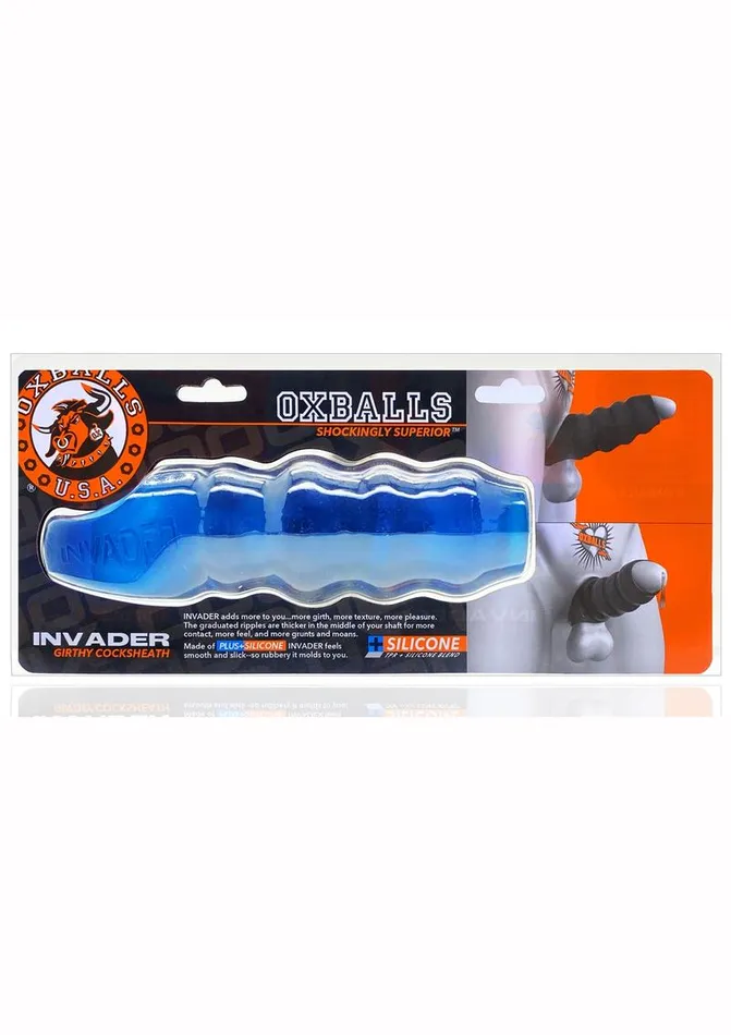 Female Sex Toys Invader Rippled OpenEnded Silicone Cocksheath Extender Oxballs Female Sex Toys Invader Rippled OpenEnded Silicone Cocksheath Extender Oxballs