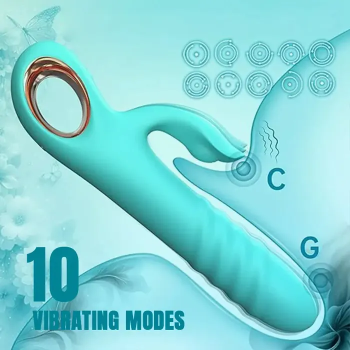 Female Sex Toys Inyarose Female Pulsating Telescopic Vibrator