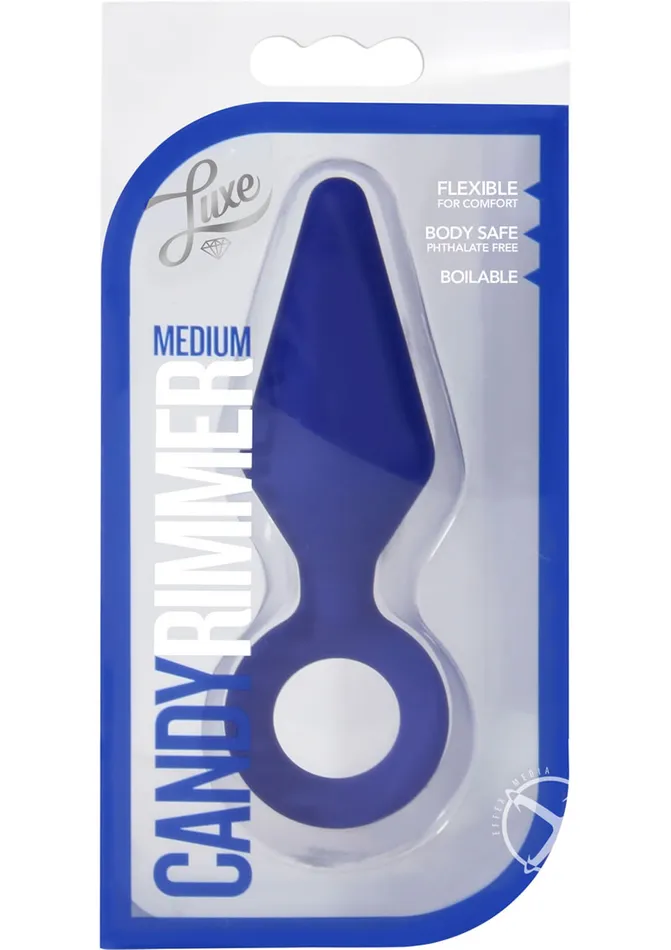 Luxe Candy Rimmer Silicone Butt Plug Luxe Anal