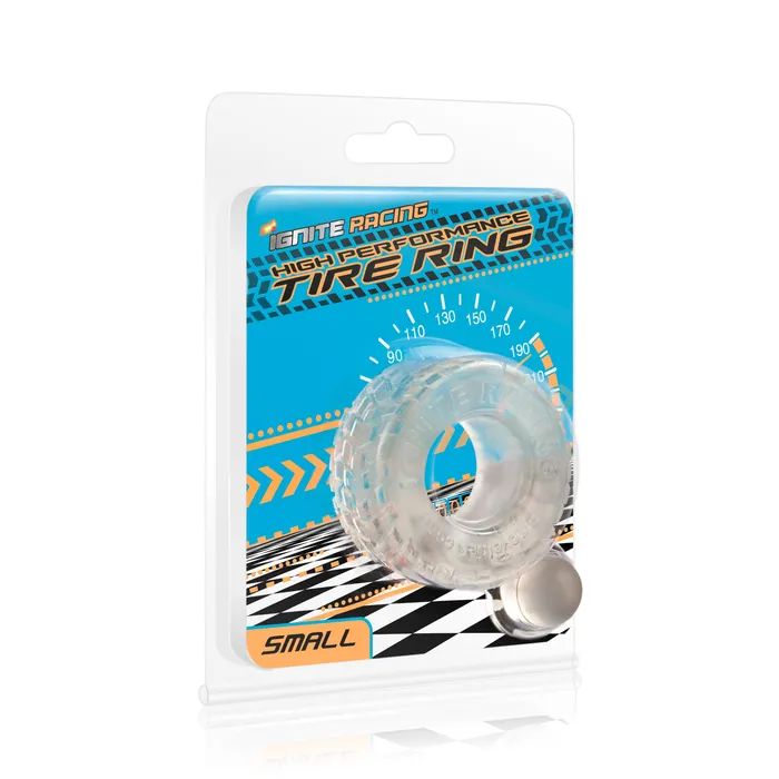Male Sex Toys SI Novelties Si95123 HIGH PERFORMANCE TIRE RING SMOKE SMALL