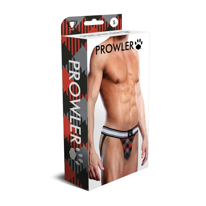 Prowler Anal Prowler Tartan 1 Jock Strap Black Red