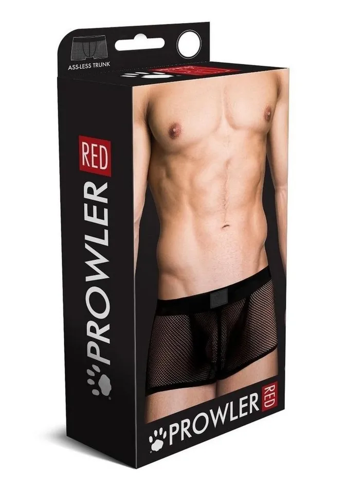 Prowler RED Anal Prowler Red Ass Less Trunk Blk Md