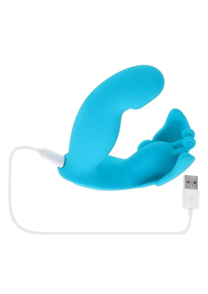 Spread Your Wings Rechargeable Silicone Multi Vibrator Evolved Female Sex Toys