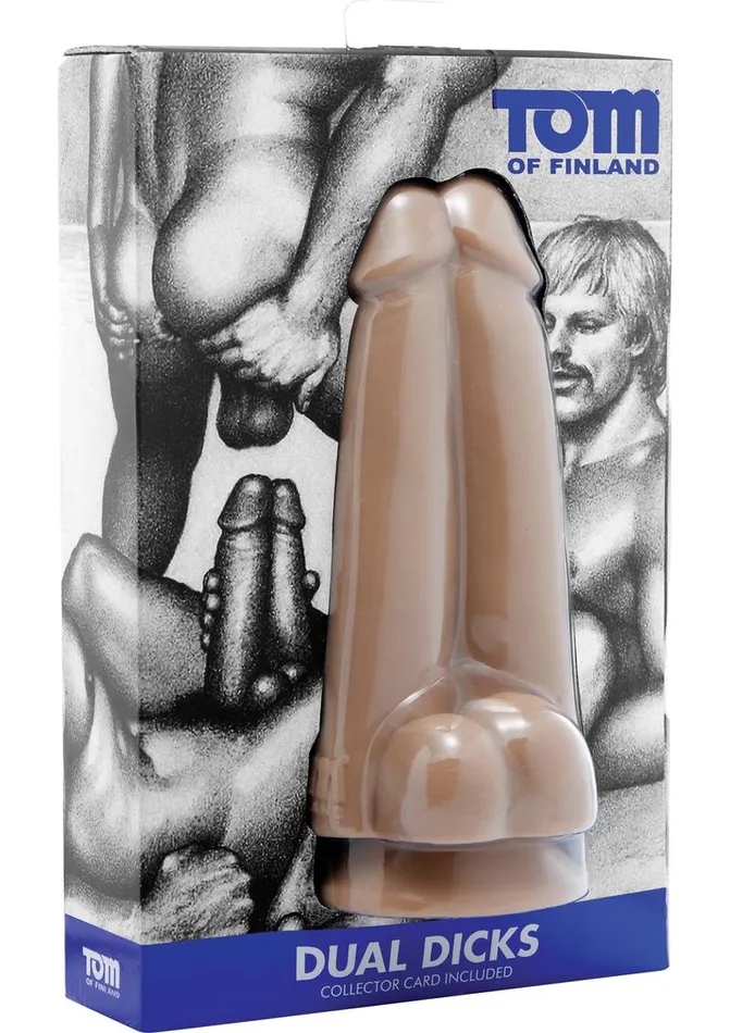 TOM OF FINLAND Dildos Tom Of Finland Dual Dicks 925in Dildo