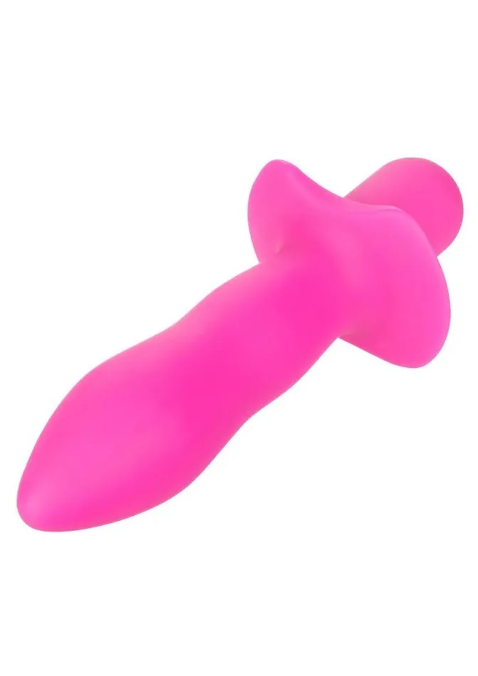 Anal Booty Call Booty Call Booty Rocket Silicone Vibrating Butt Plug
