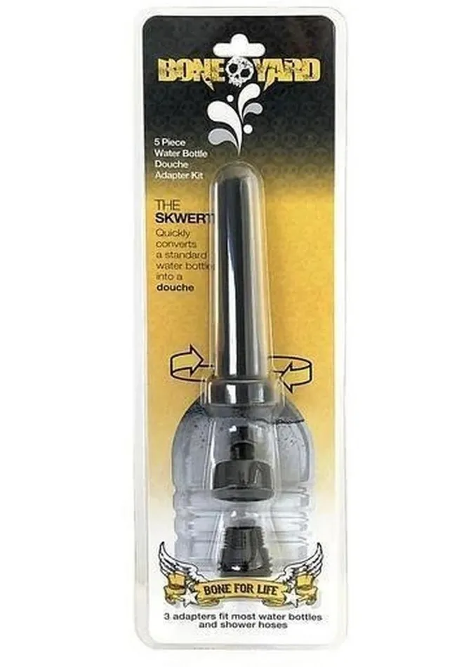 Boneyard Anal Boneyard The Skwert Silicone Douche Adaptor Kit Set Of Boneyard Anal Boneyard The Skwert Silicone Douche Adaptor Kit Set Of
