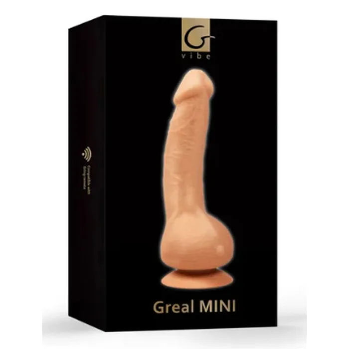 Gvibe Dildos Greal MINI Flesh w Suction Cup