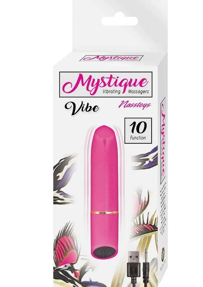 Mystique Vibrating Massagers Rechargeable Silicone Vibrator Mystique Female Sex Toys