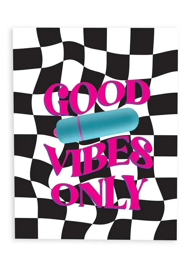 Rock Candy Toys Vibrators Naughtyvibes Good Vibes Only Greeting Card