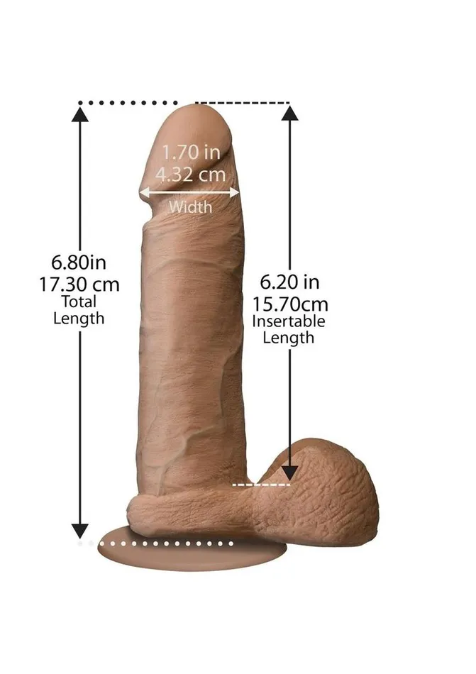 The Realistic Cock Dildos The Realistic Cock Ultraskyn Dildo